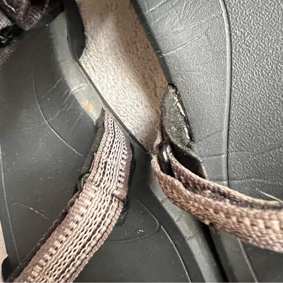 Teva Verra Strappy Cushioned Outdoor Sport Comfort Sandal Antiguous Black Multi - Picture 11 of 17